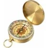 Boussole Compass Rétro Portable En Métà Lentilal Pour Randonnée/Voyage/Camping/Sauvages/Navigation (Or) BF -Promos Outil Virtuose Magasin 66763927 1