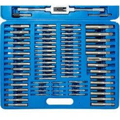 Coffret De 110 Pièces, Tarauds Et Filières En Acier Carbone - Boite à Outils, Ensemble De Tarauds, Jeu De 110 Tarauds 9 Coffret De 110 Pièces, Tarauds Et Filières En Acier Carbone - Boite à Outils, Ensemble De Tarauds, Jeu De 110 Tarauds -Promos Outil Virtuose Magasin 66851112 3