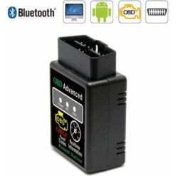 Appareil De Diagnostic Professionnel Bluetooth OBD2, Adaptateur De Voiture OBD II Pour Appareil De Diagnostic De Voiture - Compatible Avec Tous Les Véhicules, Connecteur OBD2 De Diagnostic De Voiture