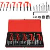 Froadp 131pcs Kits De Réparation De Filetage, Y Compris Les Manchons De Foret Helicoil, M5 M6 M8 M10 M12 Kit D'outils De Douille Filetée Avec Mallette En Acier Pour La Réparation De Moteur De Voiture 1 Froadp 131pcs Kits De Réparation De Filetage, Y Compris Les Manchons De Foret Helicoil, M5 M6 M8 M10 M12 Kit D'outils De Douille Filetée Avec Mallette En Acier Pour La Réparation De Moteur De Voiture -Promos Outil Virtuose Magasin 67512163 1