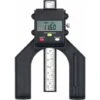 Profondimètre Numérique Jauge De Hauteur 80mm/3.14in Avec Batterie Précision De 0.10mm/0.004in Avec Fonction ABS/INC Mesure De Hauteur/Profondeur Pour Menuiserie Bois Scie à Table -Promos Outil Virtuose Magasin 67635402 1