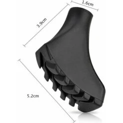 Tapis De Marche Nordique, 12 Pièces / 6 Paires De Tapis En Caoutchouc Asphalte Pour La Marche Nordique -Promos Outil Virtuose Magasin 67862187 3