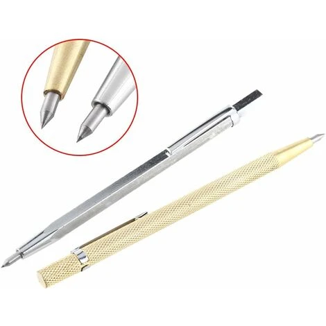Solde- AGILITY, AGILITY Scriber De Pointe De Carbure Stylo De Gravure Pour Verre/Céramique/Feuille De Métal Scriber Portatif De Poche Avec Clip Et Aimant 1Pcs(d'or) 7 Solde- AGILITY, AGILITY Scriber De Pointe De Carbure Stylo De Gravure Pour Verre/Céramique/Feuille De Métal Scriber Portatif De Poche Avec Clip Et Aimant 1Pcs(d'or) – Image 5