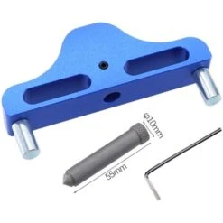 Center Abonné En Alliage D' Aluminium Bois Trusquin 95Mm Bois Center De Correction Finder Outil (Bleu) -Promos Outil Virtuose Magasin 68207616 5