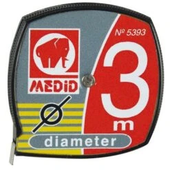 Circomètre Boitier Extra Plat 3 M X 7 Mm - Lot De 1