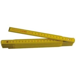 Mètre Pliant 10 Branches - 2m Haute Qualité - Lot De 1