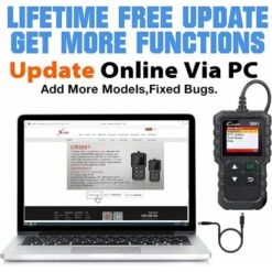 GP 1pc Diagnostic Boot CR3001 Outil De Diagnostic Automatique OBD2 Scanner De Diagnostic De Voiture Pour Voitures à Essence Et Diesel, Lire Et Effacer Les Codes D'erreur Du Moteur OBD Reader -Promos Outil Virtuose Magasin 69013357 5