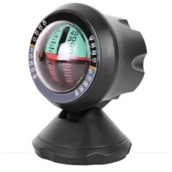 Inclinomètre De Voiture, Indicateur D'inclinaison De L'inclinomètre Du Véhicule, Angle De Vision Librement Rotatif Et Réglable.