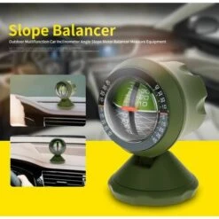 Inclinomètre De Voiture, Indicateur D'inclinaison De L'inclinomètre Du Véhicule, Angle De Vision Librement Rotatif Et Réglable. -Promos Outil Virtuose Magasin 69248547 3