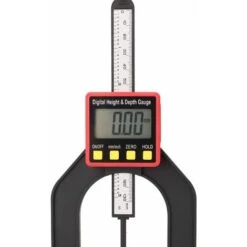 Déstockage Jauge De Profondeur, 0-80mm 0.01mm 60mm Ouverture, LCD Jauge De Profondeur Altimètre Règle De Travail Du Bois Outil D'étrier Numérique Outils De Mesure De Travail Du Bois Avec Pied Magnéti -Promos Outil Virtuose Magasin 69252033 3