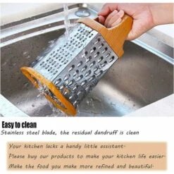 Déstockage Rape 6 Ctés Trancheuse à Fromage Légumes Acier Inoxydable Rape à Usage Multiple Filamenteux Petites Et Grosses Lamelles -Promos Outil Virtuose Magasin 69253171 5