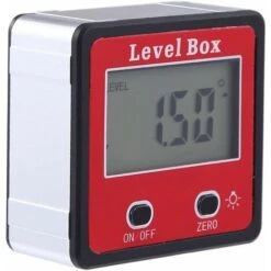 Déstockage Angle Mesure Angle Horizontal Compteur Numérique Inclinomètre, Numérique Boîte De Niveau Électronique Base Magnétique Outils De Mesure, Rouge -Promos Outil Virtuose Magasin 69254430 5