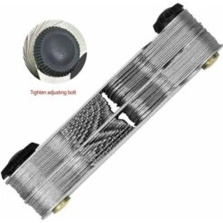 Outil Jauge De Filetage Inox, Jauge à Vis Avec 52 Lames Centre Gage Jauge à Pas 55 ° Et 60 ° (Métrique + Impérial) Cisea -Promos Outil Virtuose Magasin 69278484 5