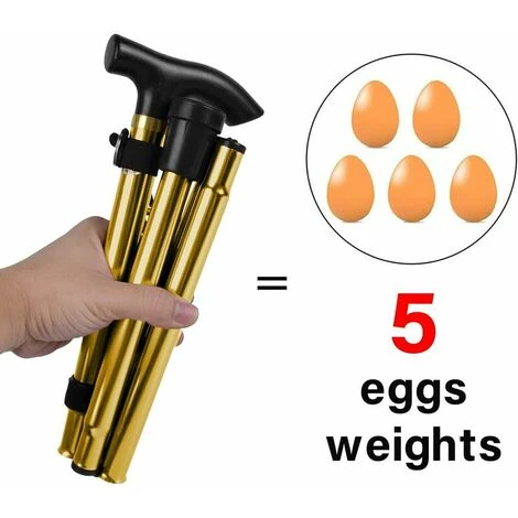 Bâtons De Marche Pliants, Aluminium Canne De Marche Réglable Poids Léger Portable Voyage Bâtons De Randonnée Poignée Ergonomique Antidérapante Alpenstock Pour Femmes Hommes Randonneurs Aînés Cisea 5 Bâtons De Marche Pliants, Aluminium Canne De Marche Réglable Poids Léger Portable Voyage Bâtons De Randonnée Poignée Ergonomique Antidérapante Alpenstock Pour Femmes Hommes Randonneurs Aînés Cisea – Image 3