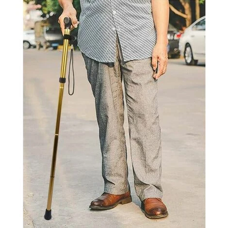 Bâtons De Marche Pliants, Aluminium Canne De Marche Réglable Poids Léger Portable Voyage Bâtons De Randonnée Poignée Ergonomique Antidérapante Alpenstock Pour Femmes Hommes Randonneurs Aînés Cisea 7 Bâtons De Marche Pliants, Aluminium Canne De Marche Réglable Poids Léger Portable Voyage Bâtons De Randonnée Poignée Ergonomique Antidérapante Alpenstock Pour Femmes Hommes Randonneurs Aînés Cisea – Image 5