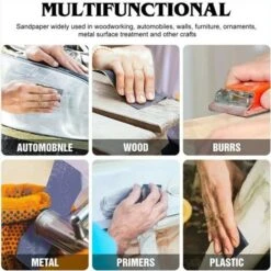Papier De Verre 1000/1500/2000/2500/3000/5000 Papier Abrasif Sec à Grain Sec Pour Bois, Ponçage De Métal Et Polissage Automobile 7 Papier De Verre 1000/1500/2000/2500/3000/5000 Papier Abrasif Sec à Grain Sec Pour Bois, Ponçage De Métal Et Polissage Automobile -Promos Outil Virtuose Magasin 69505673 3