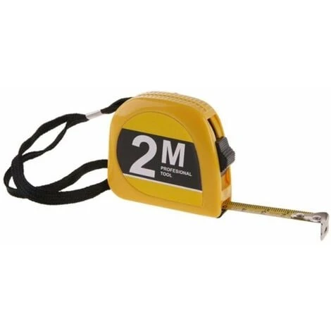 Mètre Ruban Longueur 2m ISO 9002 Déroulant Avec Blocage, Attache Ceinture Et Sangle Manuelle 3 Mètre Ruban Longueur 2m ISO 9002 Déroulant Avec Blocage, Attache Ceinture Et Sangle Manuelle