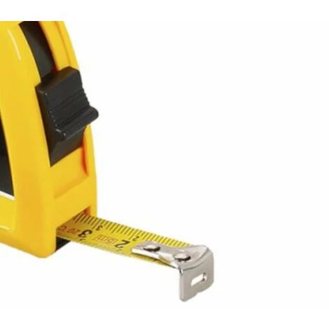 Mètre Ruban Longueur 2m ISO 9002 Déroulant Avec Blocage, Attache Ceinture Et Sangle Manuelle 4 Mètre Ruban Longueur 2m ISO 9002 Déroulant Avec Blocage, Attache Ceinture Et Sangle Manuelle – Image 2
