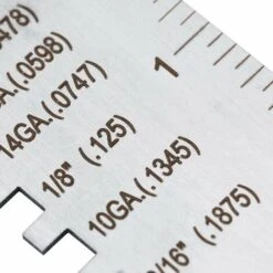 Jauge D'épaisseur De Tôle，Plaqu Metal，Jauge D'épaisseur, Plaqu Metal，outil D'inspection Plaqué De Taille De Calibre De Soudure De Jauge D'épaisseur De Fil/métal -Promos Outil Virtuose Magasin 69617196 3