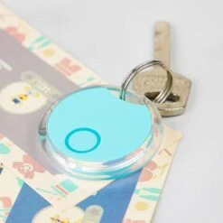 Traceur GPS Chien, Mini Dog GPS Tracking Device Key Finder Locator Round Hidden Small Portable Tracking Device Bluetooth Intelligent Anti-Lost Device For Bagages, Véhicule, Enfant, Pet (Bleu) -Promos Outil Virtuose Magasin 69625953 3