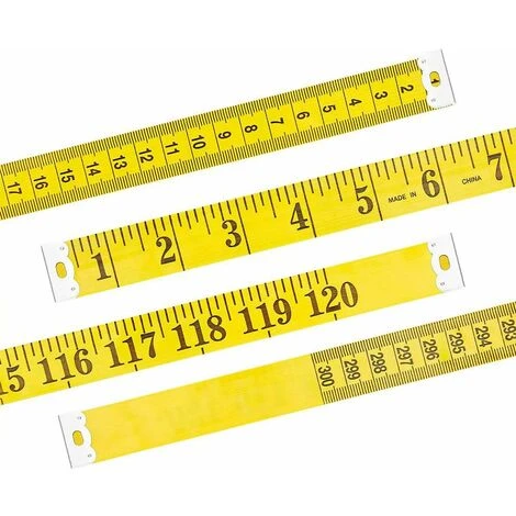 3 Pièces Mètre Ruban Double Face Pour Couture, Tour De Poitrine/Tour De Taille, 300 Cm/120, Tissu Taille Soutien-Gorge Circonférence De La Tête Tailleur Règle En Tissu Double Face 5 3 Pièces Mètre Ruban Double Face Pour Couture, Tour De Poitrine/Tour De Taille, 300 Cm/120, Tissu Taille Soutien-Gorge Circonférence De La Tête Tailleur Règle En Tissu Double Face – Image 3