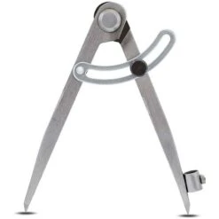 ELLE Boussole Diviseur De D'aile, Marquage En Acier Au Carbone Boussole, Compas à Pointes Sèches, Pour Dessin De Cercles, Menuiserie, Travail Des Métaux Et Travail Du Cuir