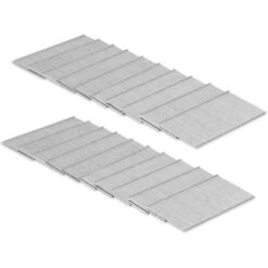 VONROC Clous – 1000 Pièces – 25mm – Pour Agrafeuses/pistolets à Clous électriques – Standard Universel - Compatibles Avec VONROC SG503DC