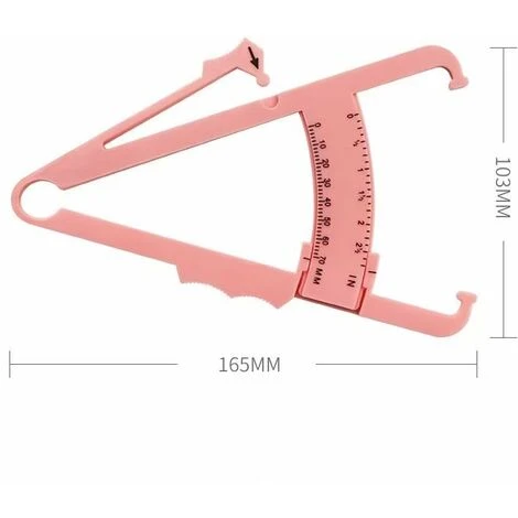 Pince Mesure De Graisse Corporelle Noir Mesure Du Taux Appareil Calibre Épaisseur Adipomètre Jauge Pied à Coulisse(noir),KoleZy 5 Pince Mesure De Graisse Corporelle Noir Mesure Du Taux Appareil Calibre Épaisseur Adipomètre Jauge Pied à Coulisse(noir),KoleZy – Image 3