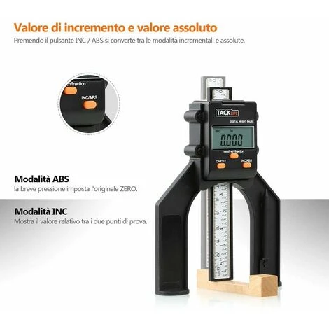 Jauge De Profondeur, 80mm Avec Tige De Sondage Règle De Vernier à Coulisse à Coulisse Numérique LCD Haute Précision Avec Plage De Mesure De 0 à 85 Mm En Bas Avec Aimant MDG01 5 Jauge De Profondeur, 80mm Avec Tige De Sondage Règle De Vernier à Coulisse à Coulisse Numérique LCD Haute Précision Avec Plage De Mesure De 0 à 85 Mm En Bas Avec Aimant MDG01 – Image 3