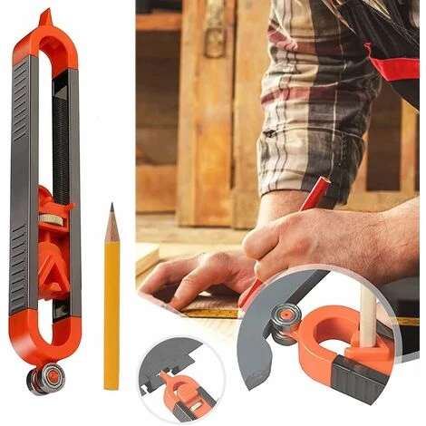 Outil De Jauge De Contour, Jauge De Contour Précise Avec Verrouillage, Pour Le Soudage, Le Revêtement De Sol, Le Carrelage 3 Outil De Jauge De Contour, Jauge De Contour Précise Avec Verrouillage, Pour Le Soudage, Le Revêtement De Sol, Le Carrelage