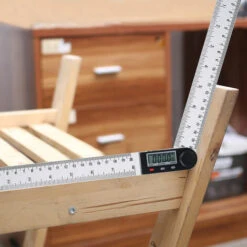 SEENLIN 0-200Mm Multifonctions Ecran Lcd Numerique Angle Regle 360 Degres Electronique Goniometre Outil De Mesure Avec Protractor Attente Et Mise A Zero Fonction -Promos Outil Virtuose Magasin 75561495 5