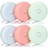 YIDOMDE Lot De 6 Jolis Rubans à Coudre Ruban à Mesurer Rétractable Pour Les Mesures Du Corps 152,4 Cm Tissu Tailleur Tissu Tissu Ruban à Mesurer Poche Taille Ruban à Mesurer 1,5 Mètre (Macaron 3 Coule -Promos Outil Virtuose Magasin 75568576 1
