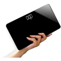 1 Pc Balance De Voyage Pour Poids Corporel, Petite Balance Portable Balance De Salle De Bain Numérique Mini Balance Electronique Pour Santé Personnelle (Rechargeable Par USB) -Promos Outil Virtuose Magasin 75699877 4