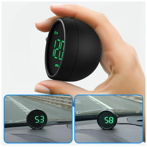 YIDOMDE Compteur De Vitesse GPS Universel A Affichage Tete Haute Pour Voiture HUD Avec Vitesse, Avertissement De Survitesse, Mesure Du Kilometrage, Rappel De Conduite De Fatigue Pour Tous Les Vehicule 5 YIDOMDE Compteur De Vitesse GPS Universel A Affichage Tete Haute Pour Voiture HUD Avec Vitesse, Avertissement De Survitesse, Mesure Du Kilometrage, Rappel De Conduite De Fatigue Pour Tous Les Vehicule – Image 3
