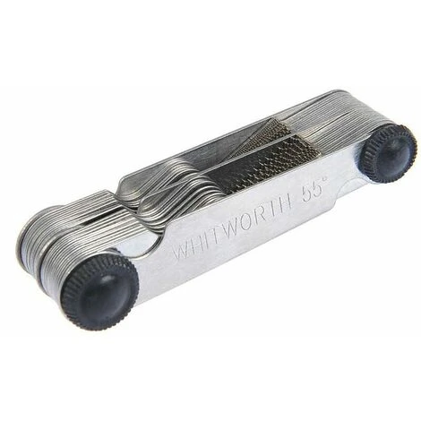 Jauge à Pas, Versailles Jauge De Filetage Pour Vis En Acier Fileté 52PC Métriques + Pouces 55 ° + 60 ° Mesure De Filetage Professionnel 6 Jauge à Pas, Versailles Jauge De Filetage Pour Vis En Acier Fileté 52PC Métriques + Pouces 55 ° + 60 ° Mesure De Filetage Professionnel – Image 4