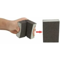 Éponge De Ponçage (12 Pièces) : Assortiment De 4 Spécifications (40+60+80+100), Lavable, Blocs De Ponçage Et Kit Réutilisable -Versailles 9 Éponge De Ponçage (12 Pièces) : Assortiment De 4 Spécifications (40+60+80+100), Lavable, Blocs De Ponçage Et Kit Réutilisable -Versailles -Promos Outil Virtuose Magasin 76188498 3