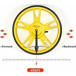 ZXPASRA Roulette De Mesure Pliable De Précision Avec Roue De Mesure De Distance 99.999,9 M Mesure Métrique Des Roues Et Du Ruban, Sac De Transport (pliable) -Promos Outil Virtuose Magasin 76194388 3