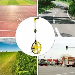 ZXPASRA Roulette De Mesure Pliable De Précision Avec Roue De Mesure De Distance 99.999,9 M Mesure Métrique Des Roues Et Du Ruban, Sac De Transport (pliable) -Promos Outil Virtuose Magasin 76194388 4