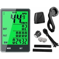 ZXPASRA Compteur Kilometrique De Vélo Sans Fil, Ordinateur De Vélo De Route Etanche Avec Support Et Accessoire 11 ZXPASRA Compteur Kilometrique De Vélo Sans Fil, Ordinateur De Vélo De Route Etanche Avec Support Et Accessoire -Promos Outil Virtuose Magasin 76194392 5