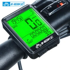 ZXPASRA Compteur De Vélo Sans Fil IP54 Compteur De Vitesse Pour Vélo Sans Fil Avec écran Rétroéclairé Kilométrique De Vitesse Et Odomètre De Route Chronomètre De Vélo