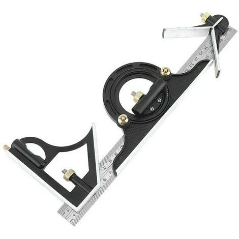 300MM Multi-fonction Rapporteur Combinaison équerre Règle En Acier Inoxydable Outil De Mesure Professionnel Charpentier Outils 3 300MM Multi-fonction Rapporteur Combinaison équerre Règle En Acier Inoxydable Outil De Mesure Professionnel Charpentier Outils
