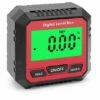 Inclinomètre De Rapporteur Numérique Boîte De Niveau Angle Finder Box Biseauté Avec Base Magnétique - Rouge Avec Blister -Promos Outil Virtuose Magasin 76522657 1