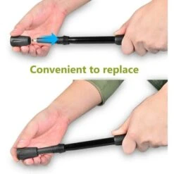 6 Pièces / 3 Paires De Protecteur En Caoutchouc Embouts Pour Bâtons De Marche Nordique Trekking Protecteurs Pour Asphalte Tampon Pour Bâtons De Trekking -Promos Outil Virtuose Magasin 76704628 4