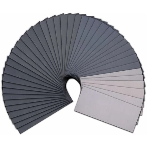 42 Pièces Papier Abrasif Sec Et Humide Papier De Verre Grain 1000 1200 1500 2000 2500 3000 5000 7000 10000 Papier à Poncer, 9 X 3,6 Pouces 3 42 Pièces Papier Abrasif Sec Et Humide Papier De Verre Grain 1000 1200 1500 2000 2500 3000 5000 7000 10000 Papier à Poncer, 9 X 3,6 Pouces
