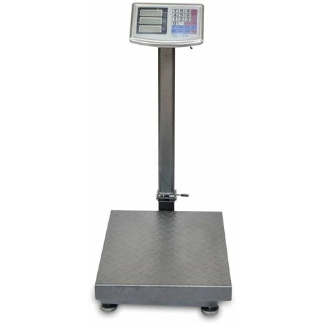 Balance Industrielle 300kg/50g, Affichage Numérique Lcd Double Face, Pliable, Grande Plate-forme En Acier Renforcé 40x50cm, Autonomie De La Batterie 40h, Balance Postale - Grandmaster 4 Balance Industrielle 300kg/50g, Affichage Numérique Lcd Double Face, Pliable, Grande Plate-forme En Acier Renforcé 40x50cm, Autonomie De La Batterie 40h, Balance Postale - Grandmaster – Image 2