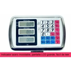 AgoraDirect - Balance Industrielle 500kg/100g, Affichage Numérique Lcd Double Face, Pliable, Grande Plate-forme En Acier Renforcé 45x60cm, Autonomie Batterie 40h, Balance Postale Robuste -Promos Outil Virtuose Magasin 7860777 5