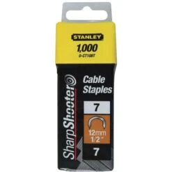Agrafes Cavaliers 12mm Type 7 Boîte De 1000 - STANLEY - 1-CT108T -Promos Outil Virtuose Magasin 78760009 3