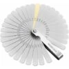 Jauge D'Épaisseur, 32 Lames Jeu Cale Soupape En Acier Inoxydable, Marquage Métrique/impérial, Pour Mesurer L'écart Largeur, Pour La Moteur/bougie/soupapes.