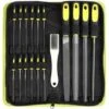 18 In 1 Limes Et Râpes Jeu De Lime Metal Precision Métal Limes Métalliques En Carbone Acier Brosse Aiguille Ensemble De Fichiers -Promos Outil Virtuose Magasin 79142953 1