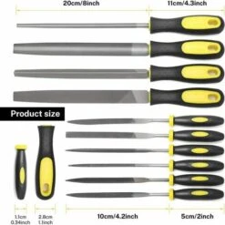 18 In 1 Limes Et Râpes Jeu De Lime Metal Precision Métal Limes Métalliques En Carbone Acier Brosse Aiguille Ensemble De Fichiers -Promos Outil Virtuose Magasin 79142953 5